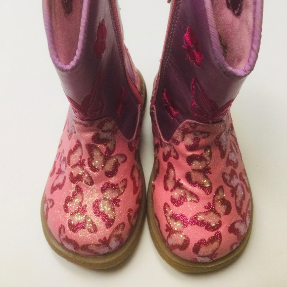 BLAZIN ROXX WESTERN COWGIRL BUTTERFLY BOOTS - Picture 3 of 8